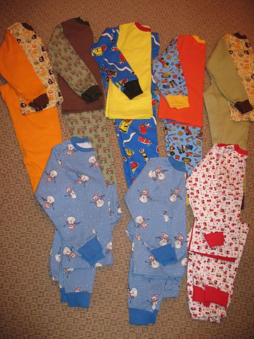 Kwik Sew Children's Knit Pajamas 2814 pattern review by MelissaB in WA